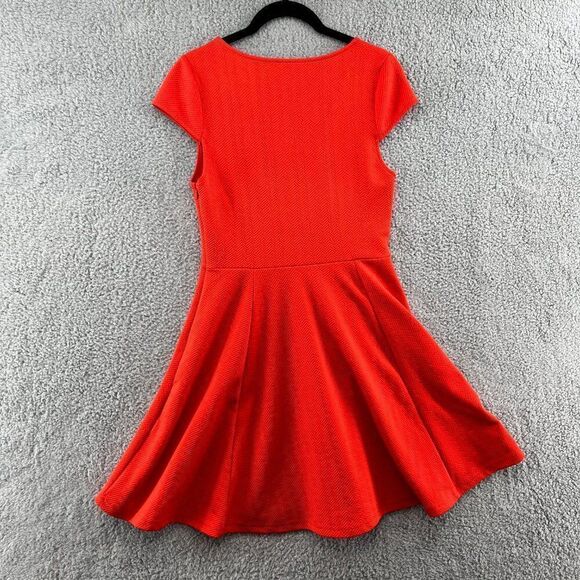 MINKPINK Orange Skater Dress Womens Small - Picture 4 of 14